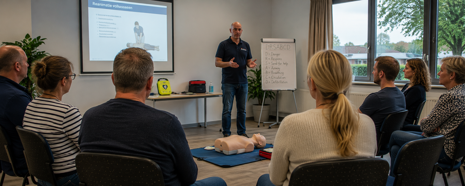 Basiscursus reanimatie en AED in Lochem